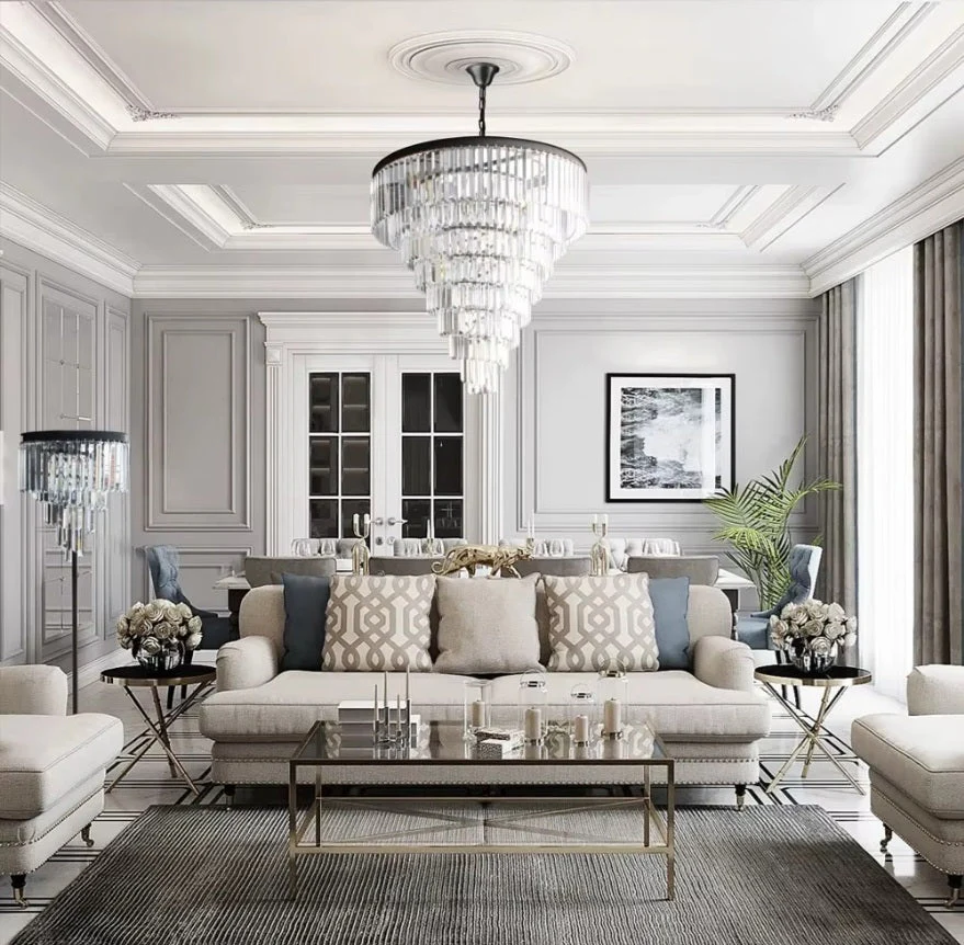 Luxury Tiered Crystal Chandelier for Foyer - Image 6