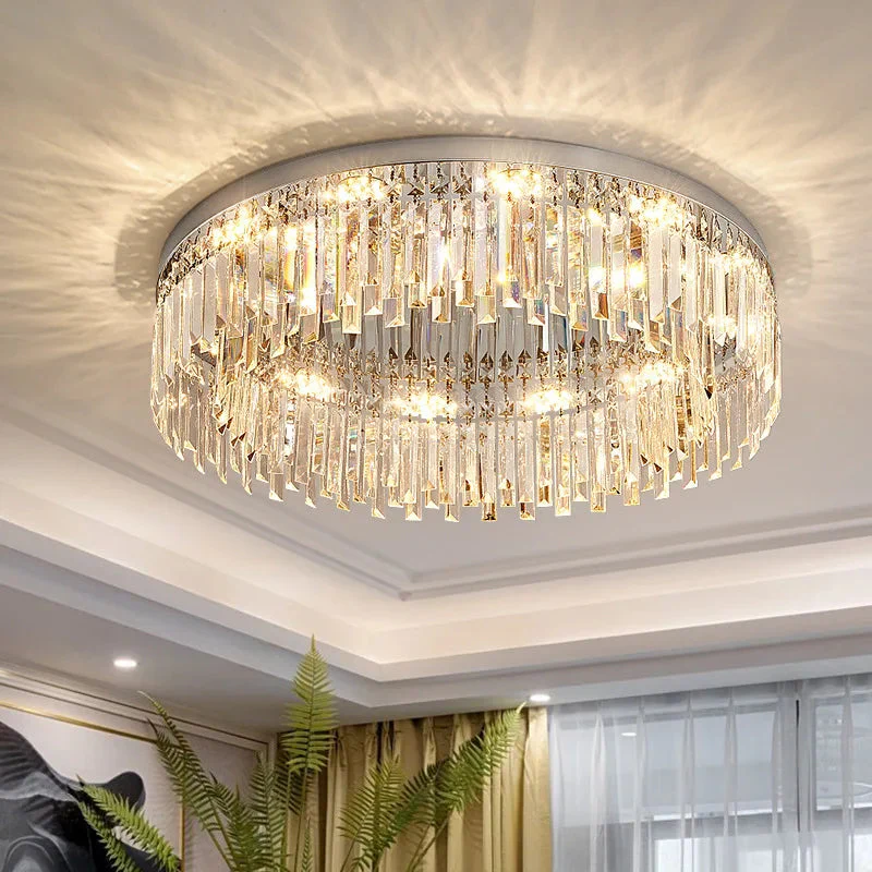 Lyla Crystal Flush Mount Ceiling Light - Image 3