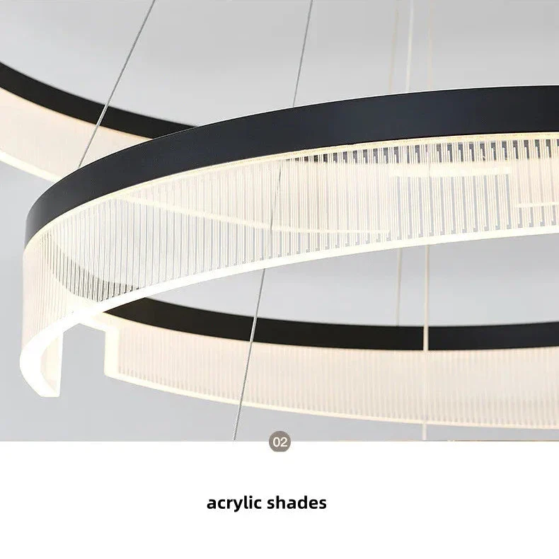 Mae Led Ring Chandelier - Image 10