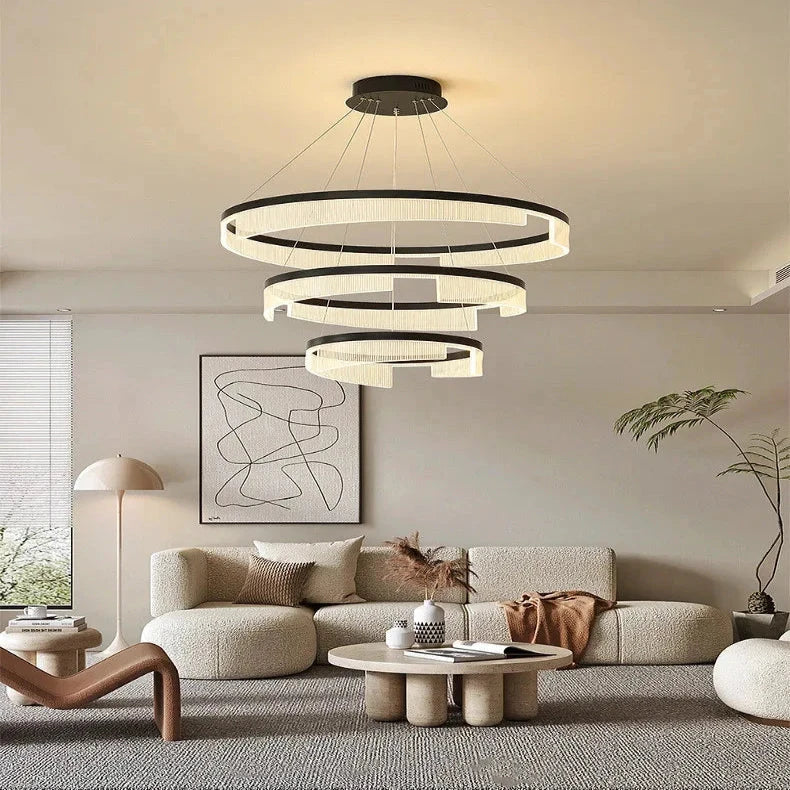 Mae Led Ring Chandelier - Image 4