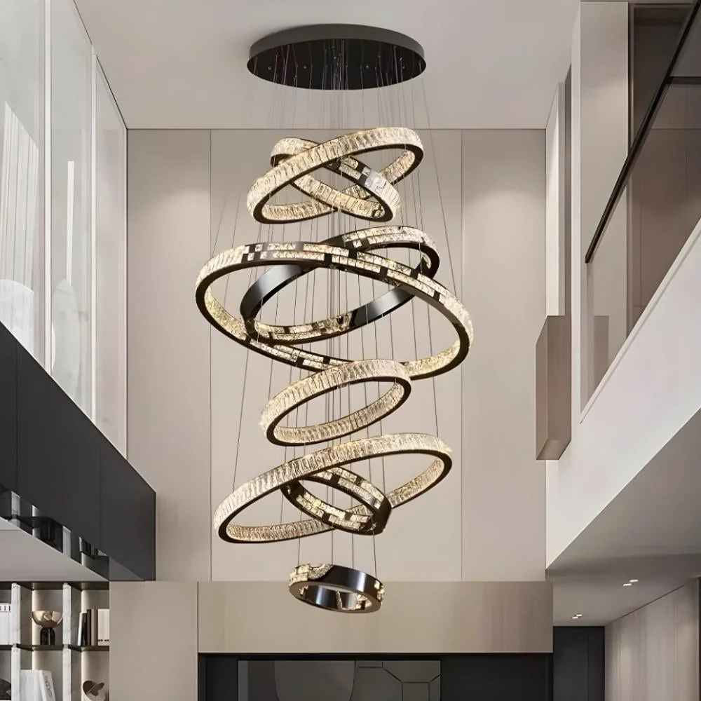 Malen Multi Ring Pendant Light - Image 2