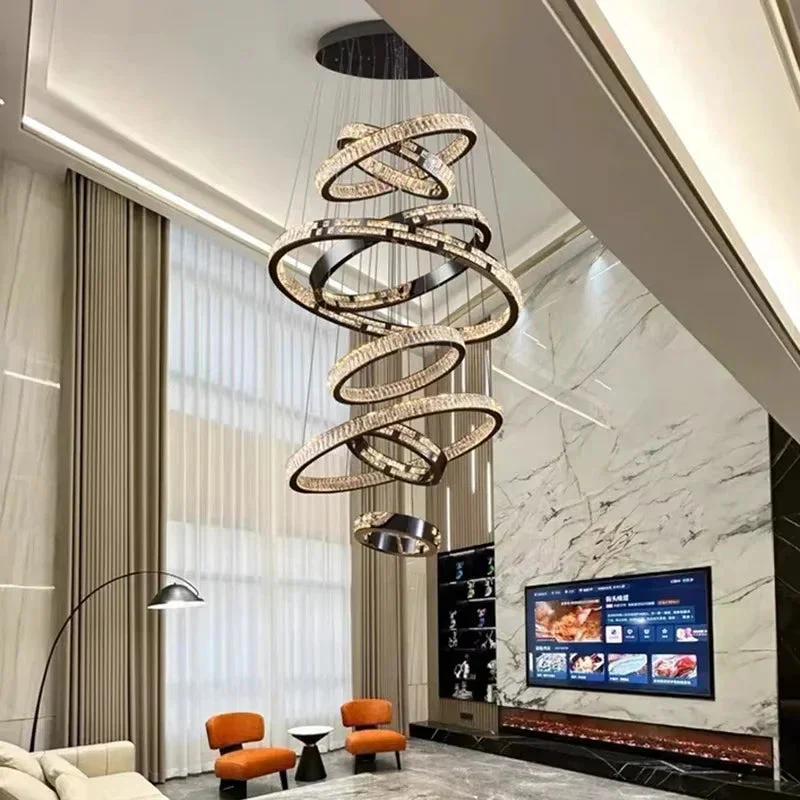Malen Multi Ring Pendant Light - Image 4