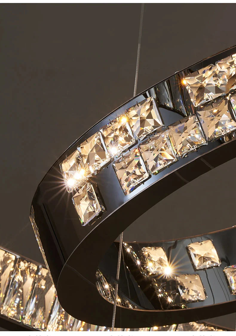 Malen Multi Ring Pendant Light - Image 8
