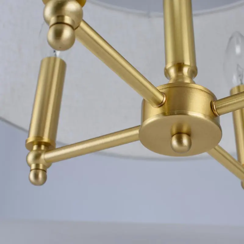 Melissa Copper Drum Chandelier - Image 5
