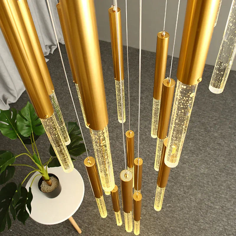 Mina Crystal Entryway Light Fixtures High Ceiling - Image 4