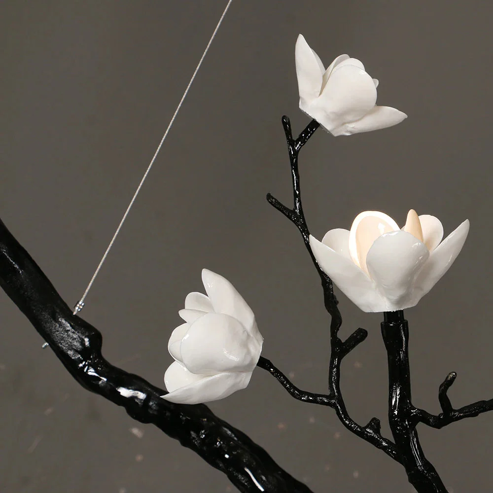 Minas Rustic Tree Branch Chandelier - Image 14