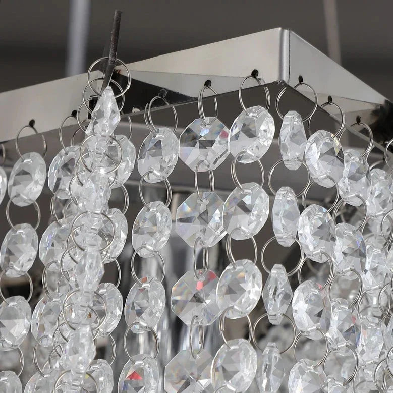 Modern Crystal Beaded Chandelier for Staircase&Foyer - Image 5