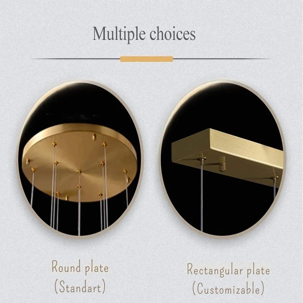 Modern Crystal Chandelier for High Ceiling Living Room - Image 7