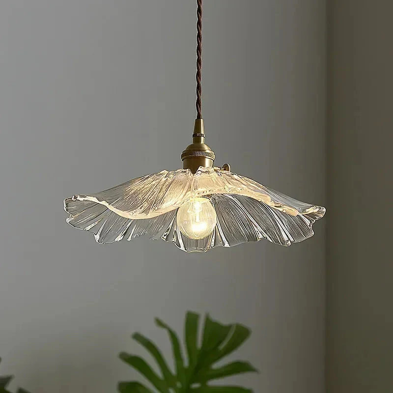 Modern Glass Flower Pendant Lights - Image 4