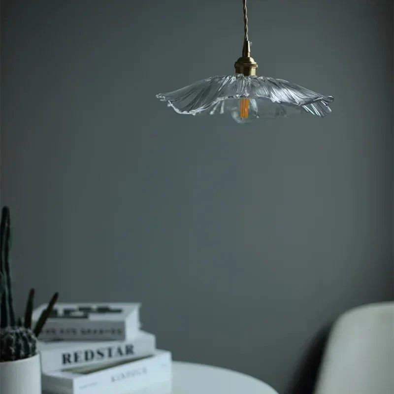 Modern Glass Flower Pendant Lights - Image 5