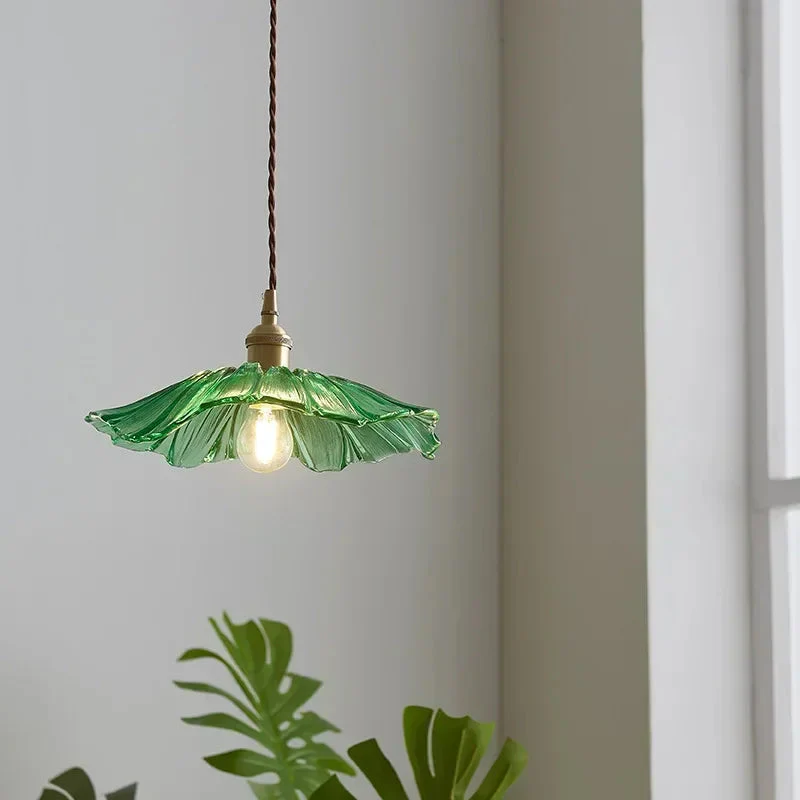 Modern Glass Flower Pendant Lights - Image 7