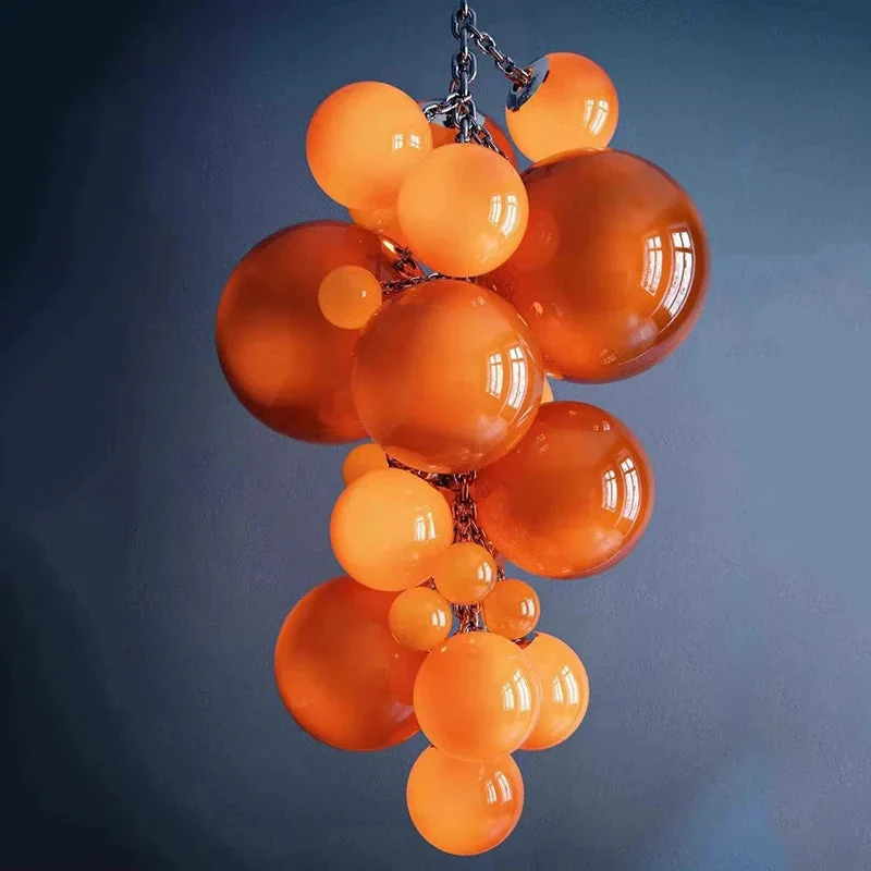 Vexo Modern Large Glass Bubble Chandelier - Image 10