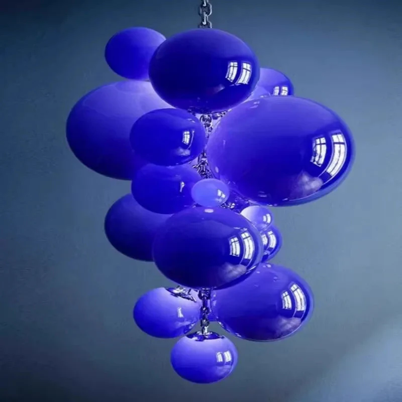 Vexo Modern Large Glass Bubble Chandelier - Image 12