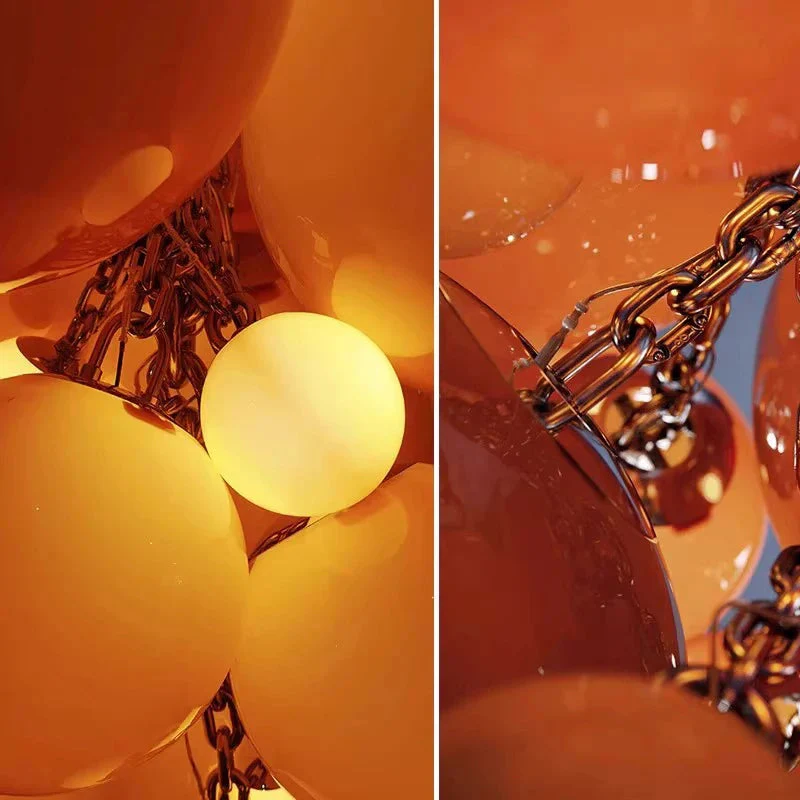 Vexo Modern Large Glass Bubble Chandelier - Image 14
