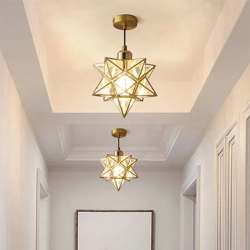 Modern Moravian Star Chandelier - Image 2