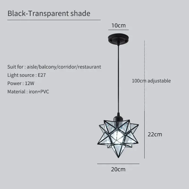 Modern Moravian Star Chandelier - Image 6
