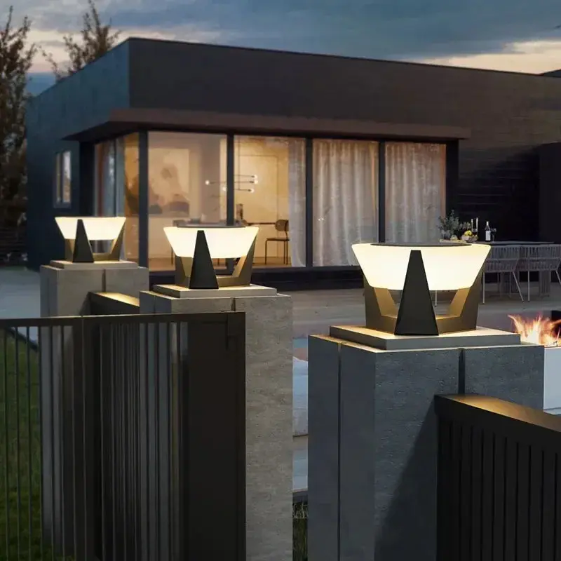 Sunlit Modern Outdoor Led Solar Light