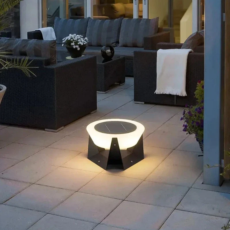Sunlit Modern Outdoor Led Solar Light - Image 6