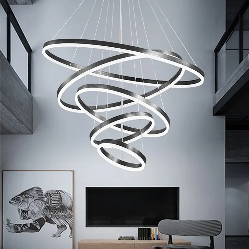 Aysan Modern Ring Chandeliers - Image 5