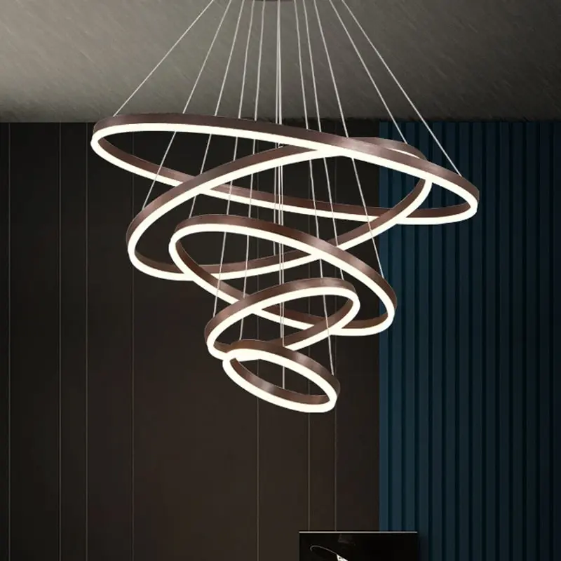 Aysan Modern Ring Chandeliers - Image 6