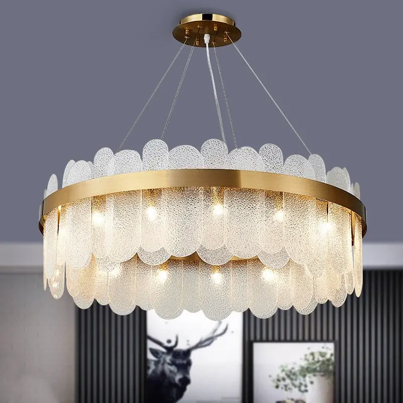 Modern Rock Crystal Chandelier - Image 3