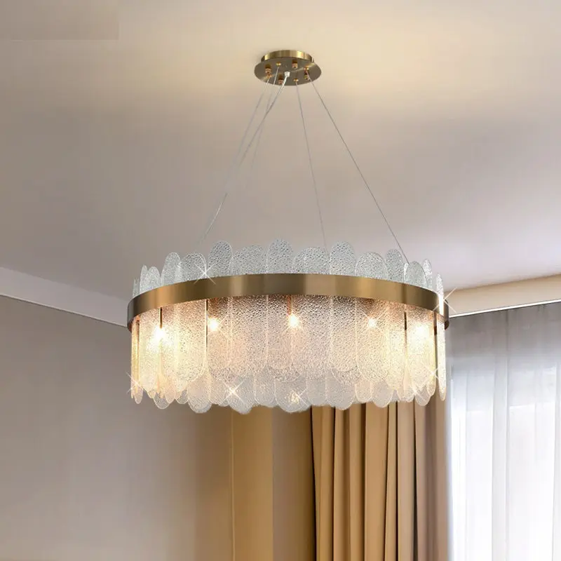 Modern Rock Crystal Chandelier - Image 4