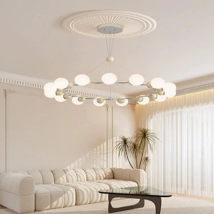 Modern Sputnik Glass Sphere Chandelier - 12/15 Light
