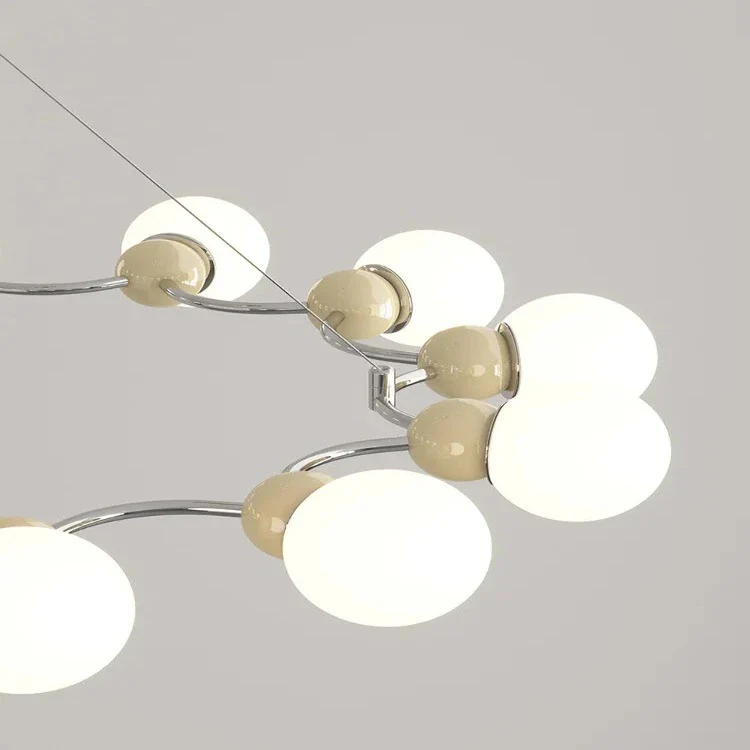 Modern Sputnik Glass Sphere Chandelier - 12/15 Light - Image 4