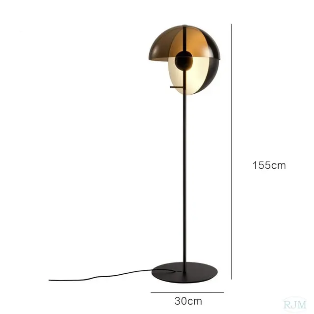 Modern Teardrop Floor Lamp - Image 4