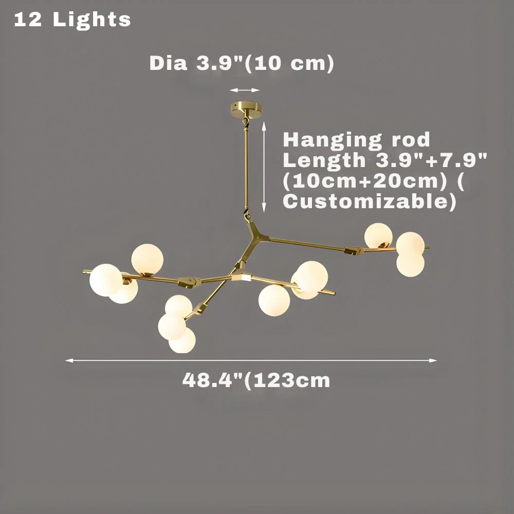 Lio Modern Tree Branch Ceiling Light Fixture - Image 18