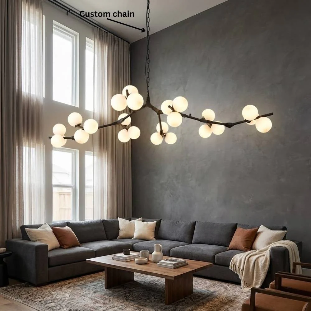Lio Modern Tree Branch Ceiling Light Fixture - Image 5