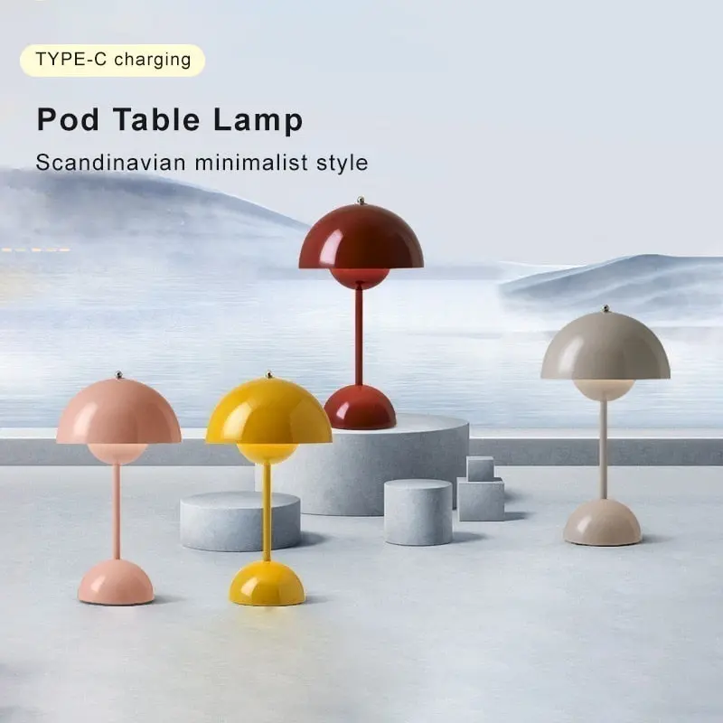 Mush Led Rechargeable Table Lamp - Image 4