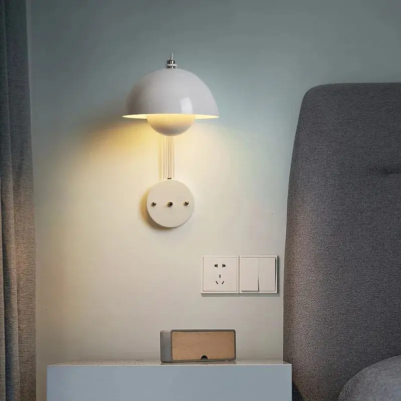 Mushmi Mushroom Wall Light Black/White/Red/Yellow - Image 4