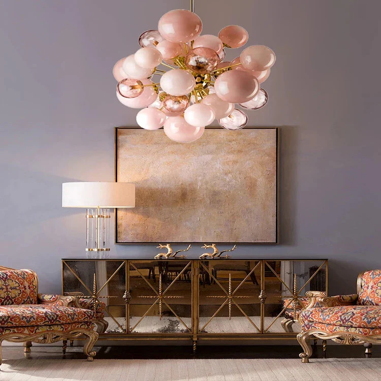 Neve Glass Bubble Chandelier - Image 3