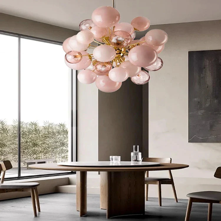 Neve Glass Bubble Chandelier - Image 4