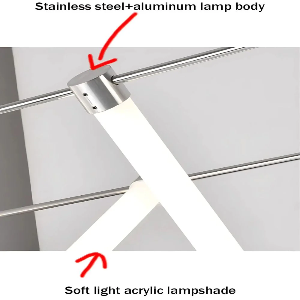 Nina Contemporary LED Kitchen Island Light - Image 10