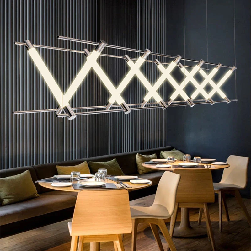 Nina Contemporary LED Kitchen Island Light - Image 2