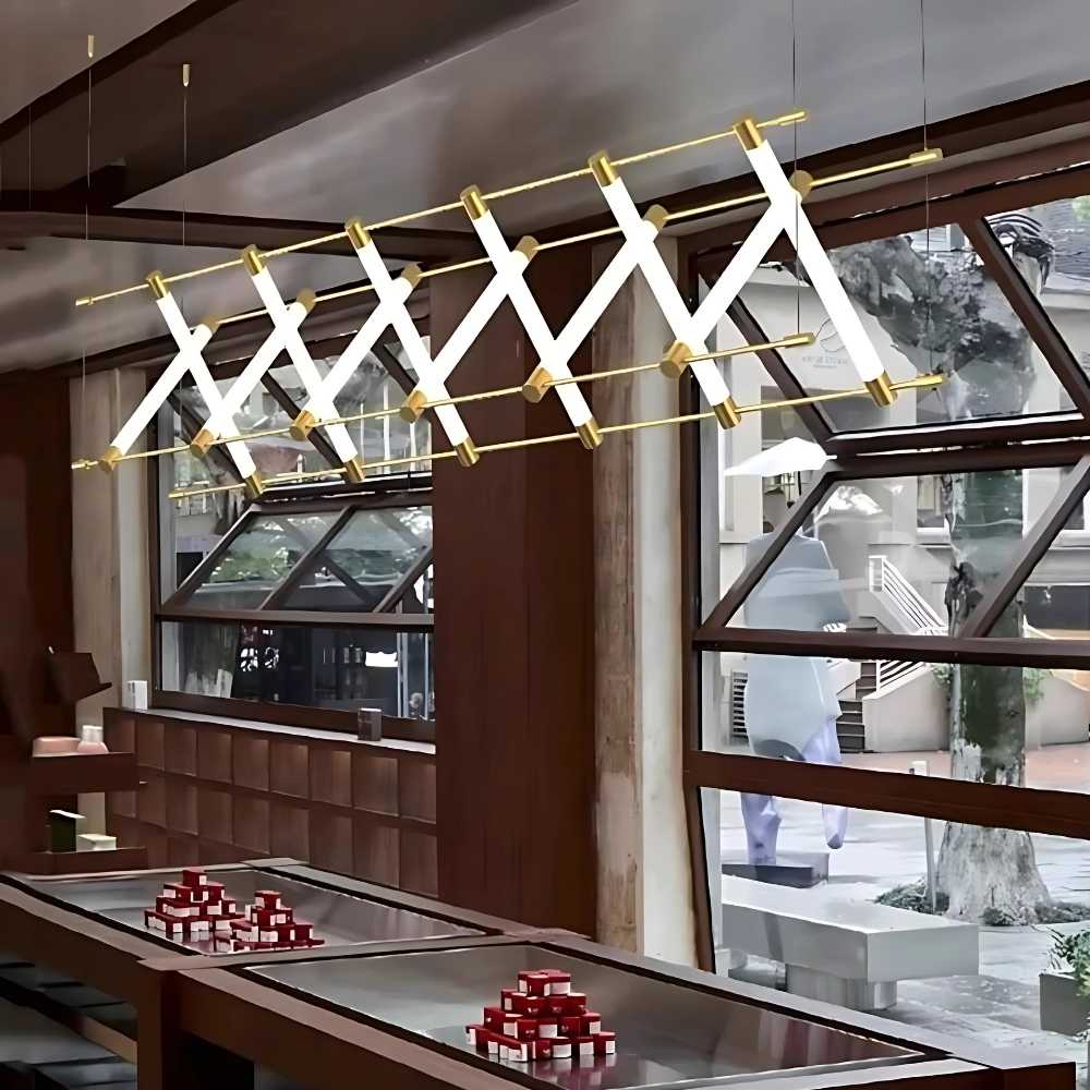 Nina Contemporary LED Kitchen Island Light - Image 6