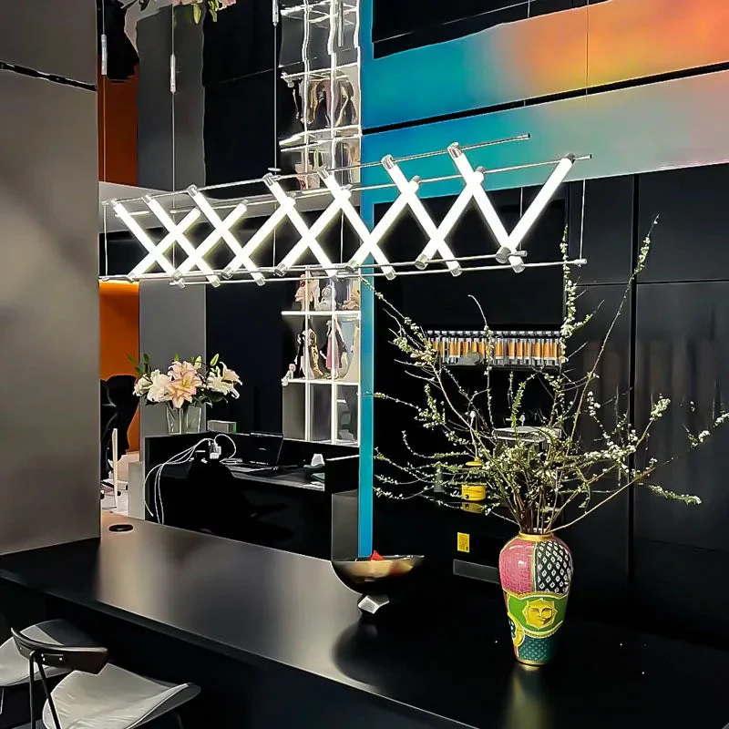 Nina Contemporary LED Kitchen Island Light - Image 8