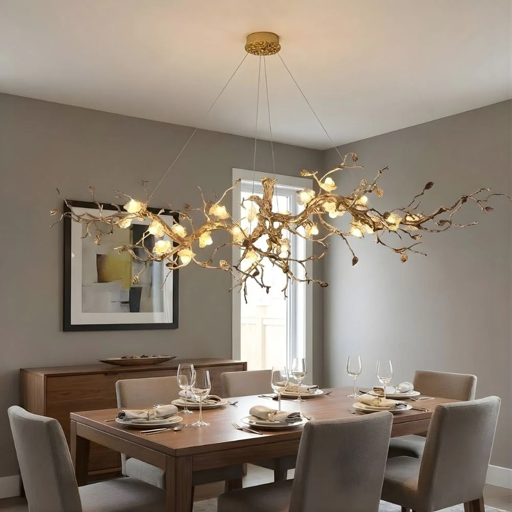 Noa Flower Branch Chandelier - Image 2