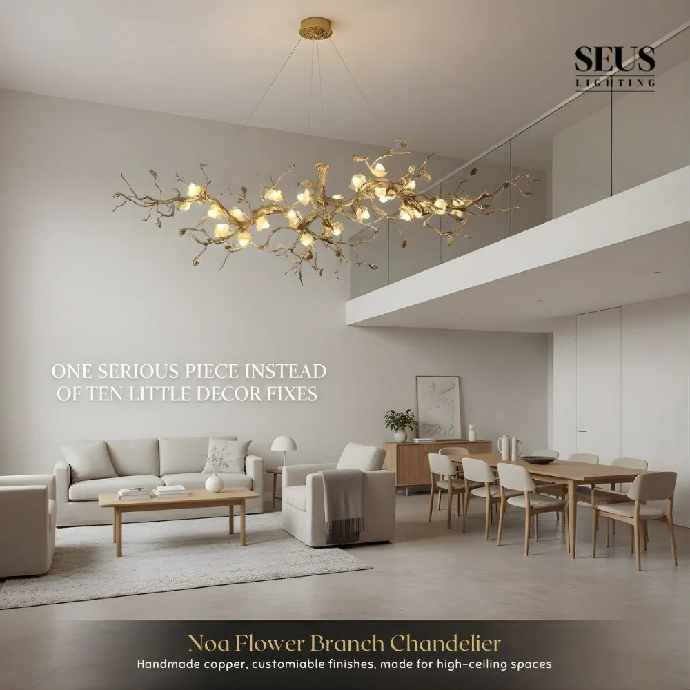Noa Flower Branch Chandelier - Image 5