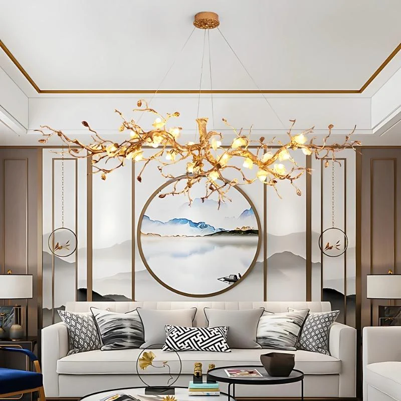 Noa Flower Branch Chandelier - Image 8