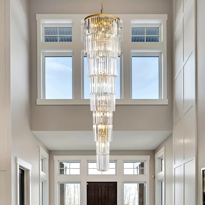 Oly Crystal Staircase Chandelier - Image 4