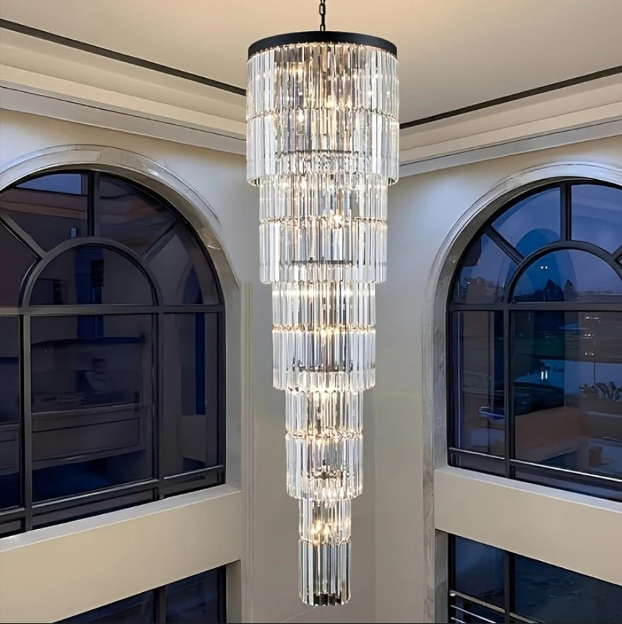 Oly Crystal Staircase Chandelier - Image 7