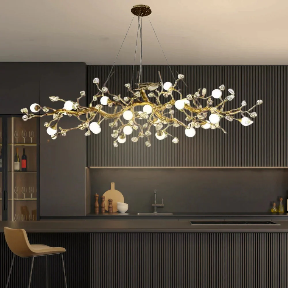 Orgi Statement Linear Branch Chandelier - Image 10