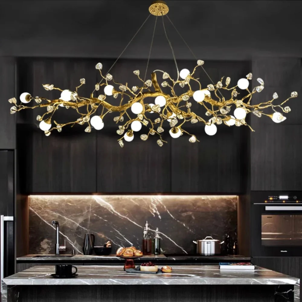 Orgi Statement Linear Branch Chandelier - Image 11