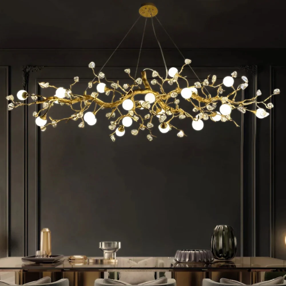 Orgi Statement Linear Branch Chandelier - Image 12