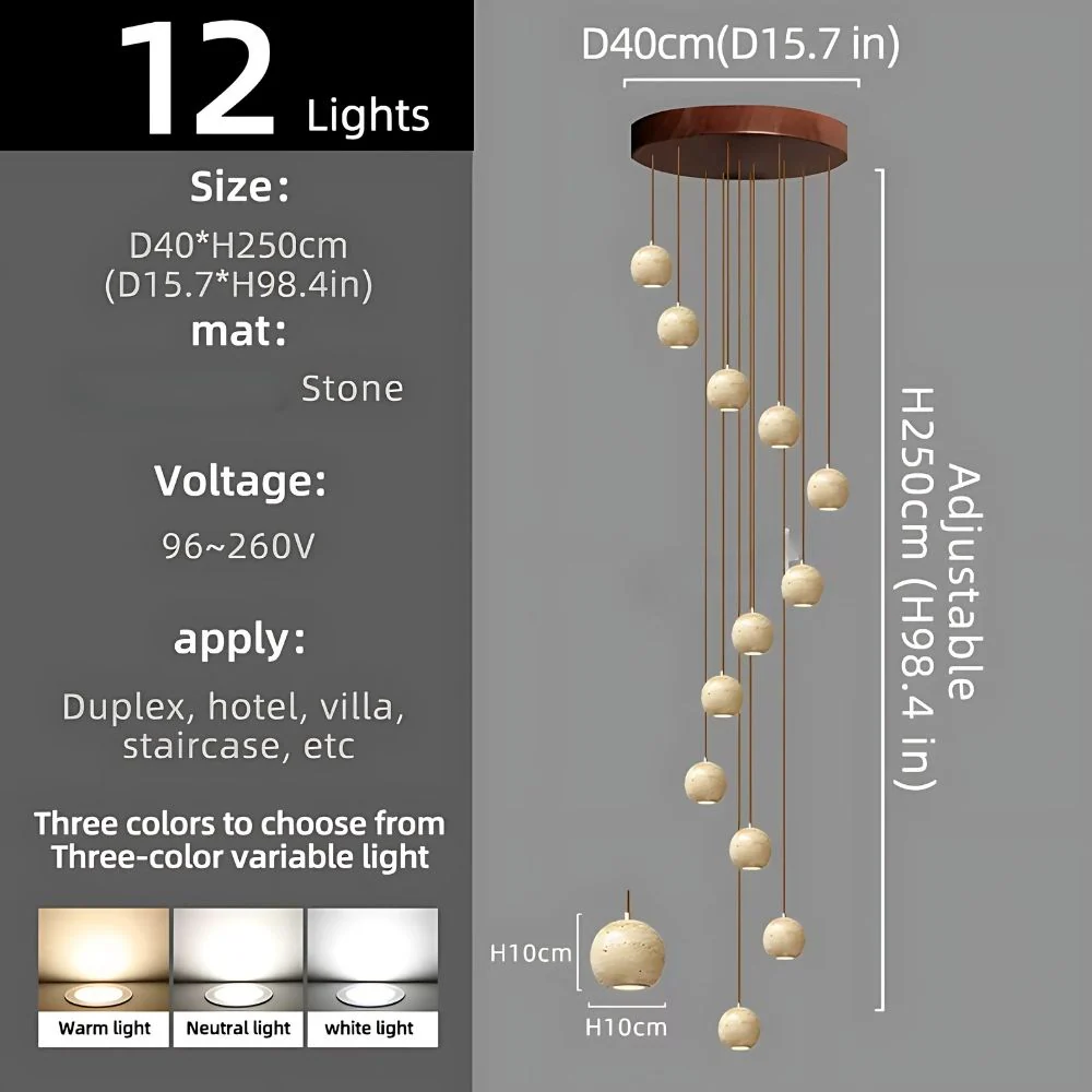 Orva Multi Globe Pendant Light - Image 11