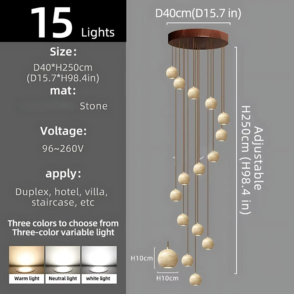 Orva Multi Globe Pendant Light - Image 12
