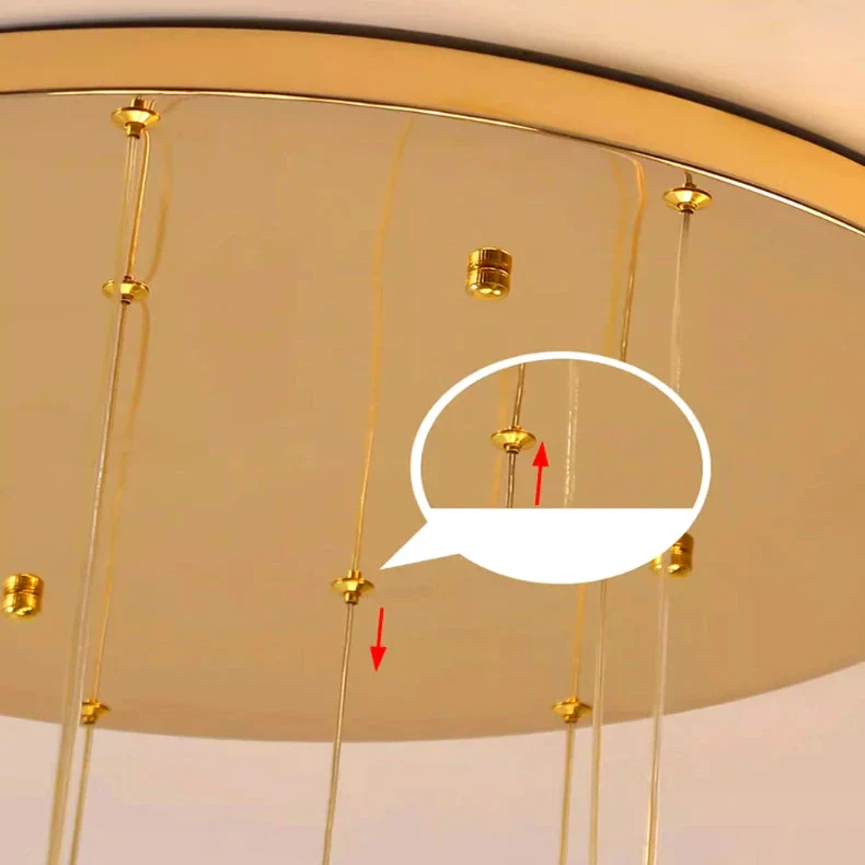 Pely Modern Crystal Stairway Chandelier - Image 6